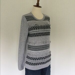 Talbots Fair Isle Lambswool Seater Size SP